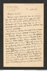 Nachlass Franz Steindachner, Brief von Franz Hauer an Franz Steindachner (09.01.1896), Inv.Nr. 205.03, Seite 1